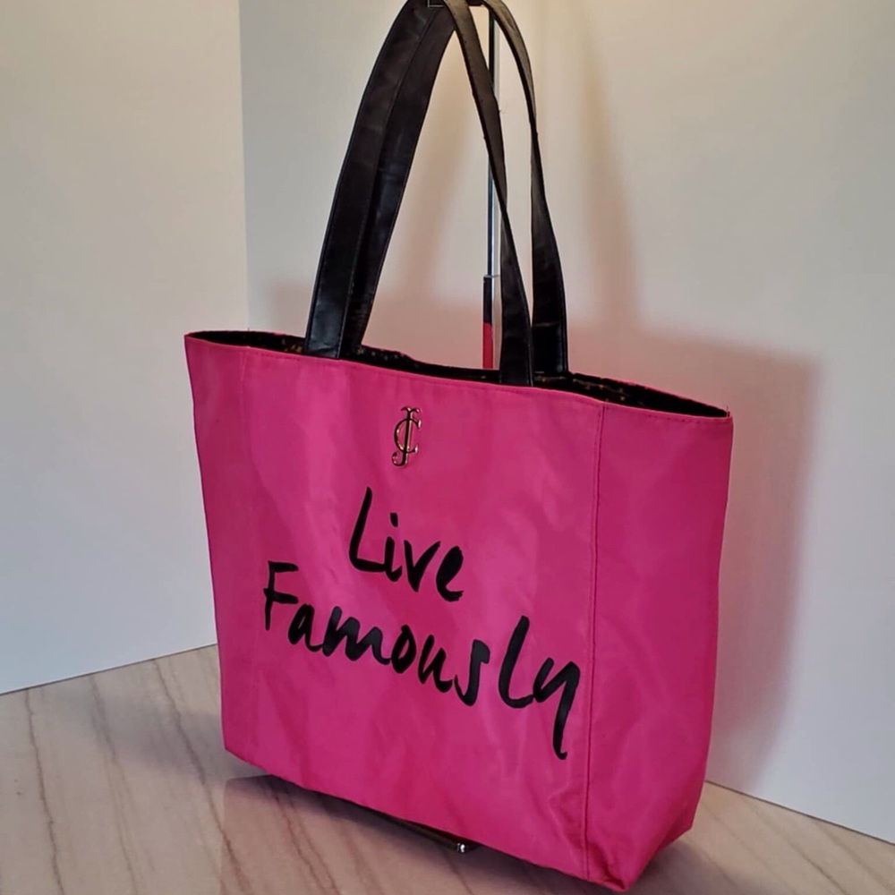 Juicy Couture Women’s “Live Famously” Tote Bag